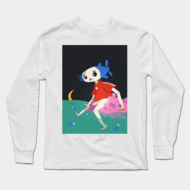 The Fish Long Sleeve T-Shirt by High Tech Low Life